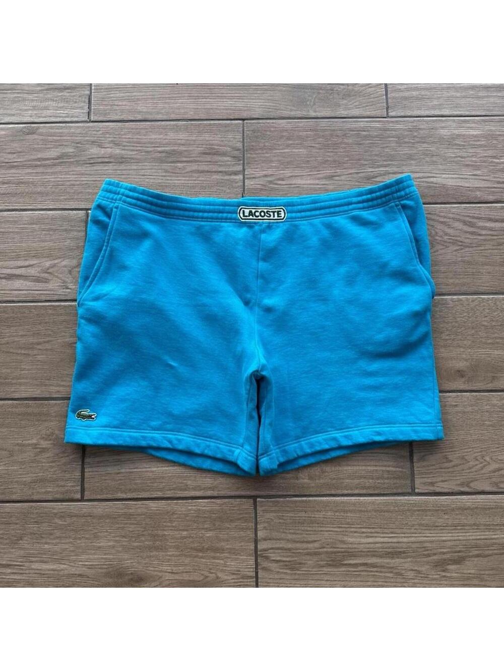 Y2K Chemise Lacoste Blue 00s Sweat Shorts